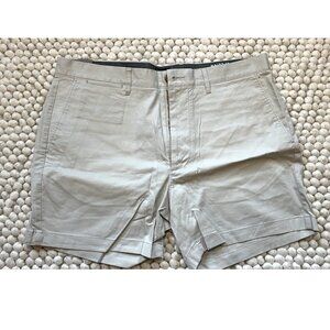J. Crew Men’s 5" Stretch Chino Shorts - Stone Khaki - Size 35